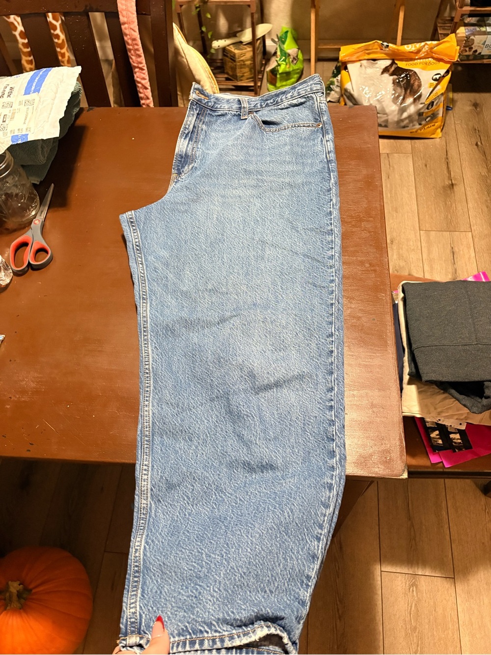 Abercrombie & Fitch Relaxed Light Blue Men's Jeans